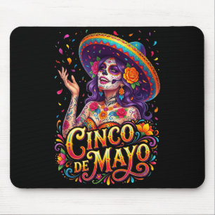 Cinco de mayo meisje Mexicaans feest 5 de mayo Cin Muismat