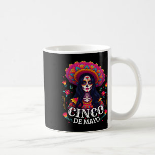Cinco De Mayo Meisje Mexicaans Feest 5 De Mayo Fee Koffiemok