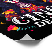 Cinco De Mayo Meisje Mexicaans Feest 5 De Mayo Fee Poster (Hoek)