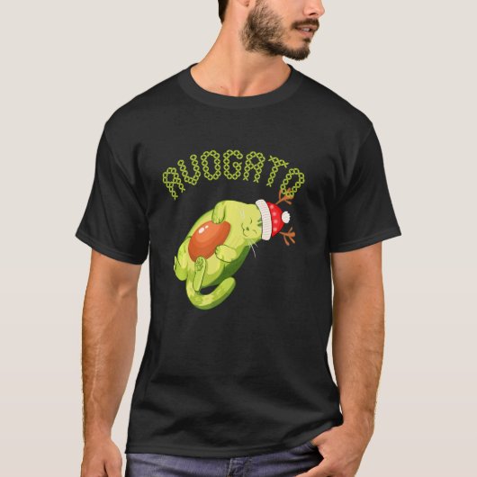 Cinco De Mayo Meow Funny Avogato Cat Lover Avocado T-shirt (Voorkant)