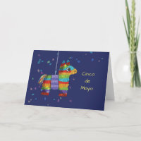 Cinco de Mayo met kleurrijke piñata Donkey