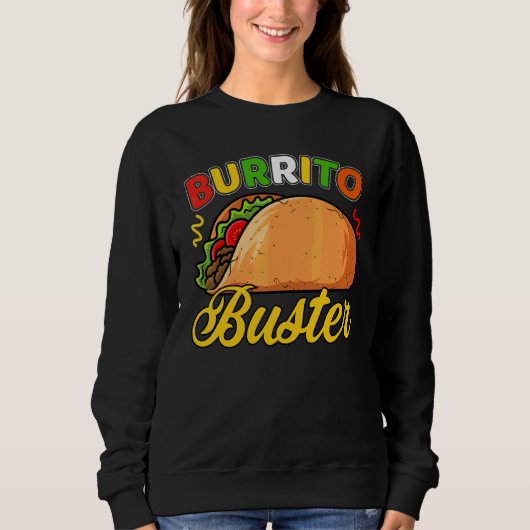 Cinco De Mayo Mexicaans Burrito Buster Trui (Voorkant)