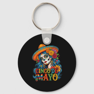 Cinco De Mayo Mexicaans Feest 5 De Mei Sleutelhanger