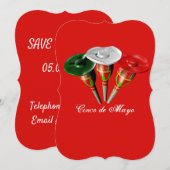 Cinco de mayo, Mexicaans feest Kaart (Voorkant / Achterkant)