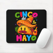 Cinco De Mayo Mexicaans Feest Laat Fiesta Squad 5  Muismat (Met muis)