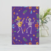 Cinco de Mayo Mexicaans Feest schedel Dank je Kaart (Staand voorkant)