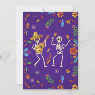Cinco de Mayo Mexicaans Feest schedel Dank je Kaart