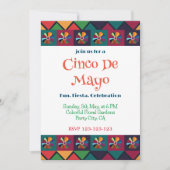 Cinco De Mayo Mexicaans Feestje Kaart (Voorkant)