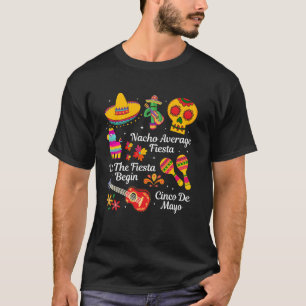 Cinco De Mayo Mexicaans Feestje voor Mannen Vrouwe T-shirt