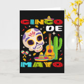 Cinco De Mayo Mexicaans Fiesta Team 5 De Mayo Voor Kaart (Gele Bloem)