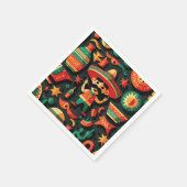 Cinco de Mayo. Mexicaans patroon van heldere carto Servet (Hoek)