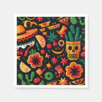 Cinco de Mayo. Mexicaans patroon van heldere carto
