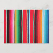 Cinco de Mayo, Mexicaans Poncho Briefkaart (Voorkant)