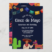 Cinco de Mayo Mexicaans verjaardagsfeestje Kaart (Voorkant / Achterkant)