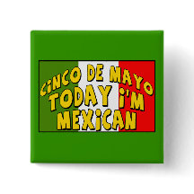 Cinco de Mayo Mexicaanse Button