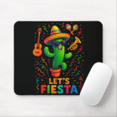Cinco de mayo Mexicaanse cactus feestje grappig la Muismat (Met muis)
