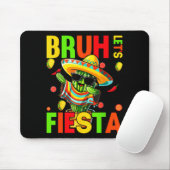 Cinco de mayo Mexicaanse cactus grappig laten we f Muismat (Met muis)
