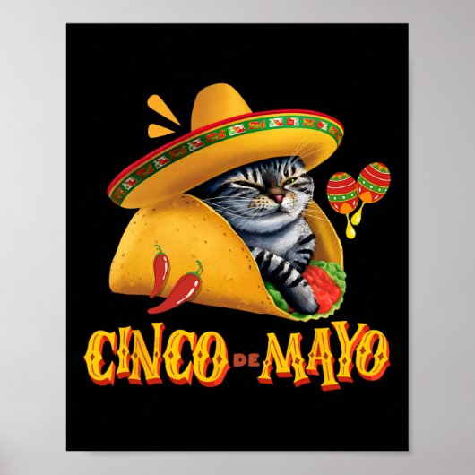 Cinco De Mayo - Mexicaanse Fiesta 5 De Mayo Grappi Poster (Voorkant)