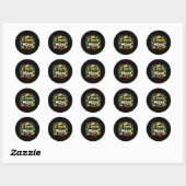 Cinco De Mayo Mexicaanse Fiesta 5 De Mayo Squad Vr Ronde Sticker (Vel)