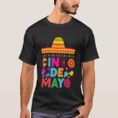 Cinco De Mayo, Mexicaanse Fiesta 5 De Mayo T-shirt (Voorkant)