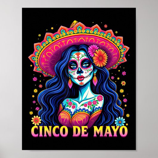 Cinco De Mayo Mexicaanse Fiesta Party 5 De Mayo Vr Poster (Voorkant)