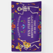 Cinco de Mayo Mexicaanse Fiesta verjaardag Custom Spandoek (Verticaal)