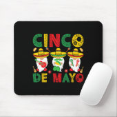 Cinco De Mayo Mexicaanse Kabouters Feest 5 De Mayo Muismat (Met muis)