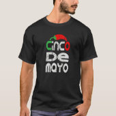 Cinco De Mayo Mexicaanse pepper T-shirt (Voorkant)