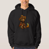 Cinco de Mayo Mexicaanse Poncho Sombrero Video Gam Hoodie (Voorkant)