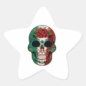 Cinco de Mayo Mexicaanse Schedel Stickers (Voorkant)
