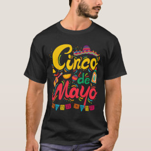 Cinco De Mayo Mexicaanse Taco Grappige 5 De Mayo L T-shirt