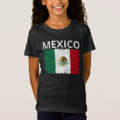 Cinco de Mayo Mexicaanse vlag T-shirt (Voorkant)