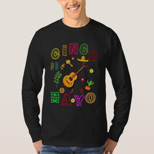 Cinco De Mayo Mexican Fiesta 5 De Mayo Men Women G T-shirt (Voorkant)