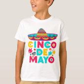 Cinco De Mayo Mexican Fiesta 5 De Mayo T-shirt (Voorkant)