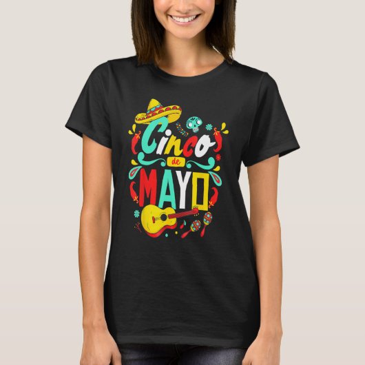 Cinco De Mayo  Mexican Fiesta 5 De Mayo Women Men  T-shirt (Voorkant)