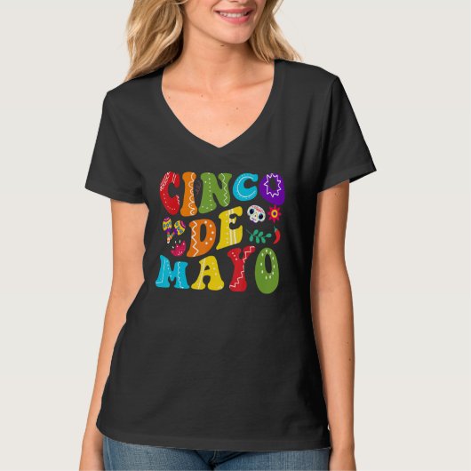 Cinco De Mayo  Mexican Fiesta 5 De Mayo Women Men  T-shirt (Voorkant)