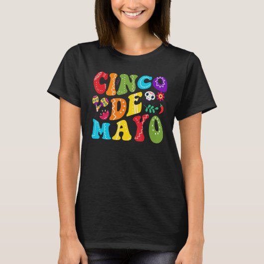 Cinco De Mayo  Mexican Fiesta 5 De Mayo Women Men  T-shirt (Voorkant)