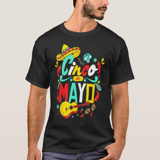 Cinco De Mayo  Mexican Fiesta 5 De Mayo Women Men  T-shirt (Voorkant)