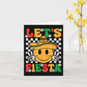 Cinco de Mayo Mexican Fiesta Celebration Tiener me Kaart (Gele Bloem)