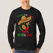 Cinco De Mayo Mexican Fiesta Loca Crazy Party Span T-shirt (Voorkant)