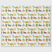 Cinco de Mayo Mexican Fiesta Party Celebration Cadeaupapier (Vlak)