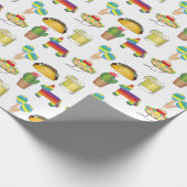 Cinco de Mayo Mexican Fiesta Party Celebration Cadeaupapier (Hoek)