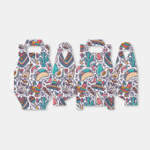 Cinco De Mayo Mexican Fiesta Seamless Pattern Bedankdoosjes (Uitgevouwen)