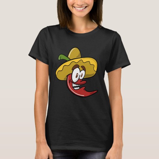 Cinco De Mayo Mexican Fiesta Spanish T-shirt (Voorkant)