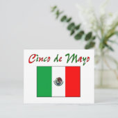 Cinco de Mayo Mexican Flag Shirt & Gifts Briefkaart (Staand voorkant)