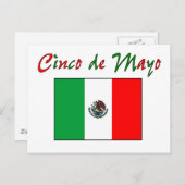 Cinco de Mayo Mexican Flag Shirt & Gifts Briefkaart (Voorkant / Achterkant)