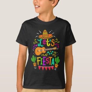 Cinco de Mayo Mexican gitar cactus for Men Women T-shirt