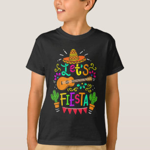 Cinco de Mayo Mexican gitar cactus for Men Women T-shirt