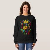 Cinco De Mayo Mexican Guitar Cactus Lets Fiesta Pa Trui (Voorkant volledig)