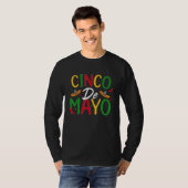 Cinco De Mayo Mexican Let's Fiesta 5 De Mayo T-shirt (Voorkant volledig)